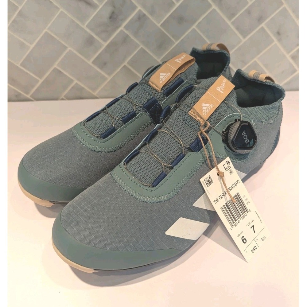 Adidas X The Parley Road Shoe BOA Cycling Shoes GX8931 Men's Size 6 Womens 7 NEW